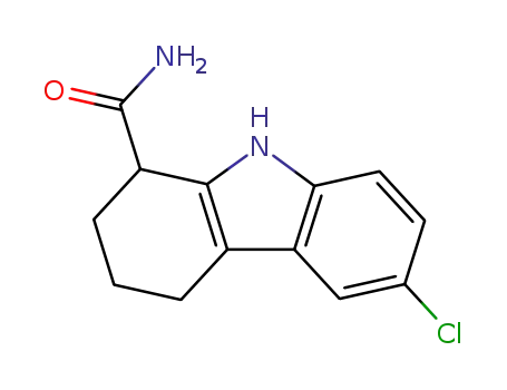 6-クロロ-1,2,3,4-テトラヒドロ-9H-カルバゾール-1-カルボアミド