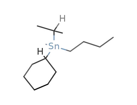 (2-Butylcyclohexyl)(methyl)(propan-2-yl)stannyl