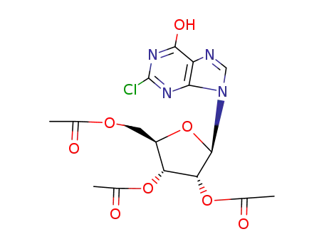 2-클로로이노신 3',4',6'-트리아세테이트