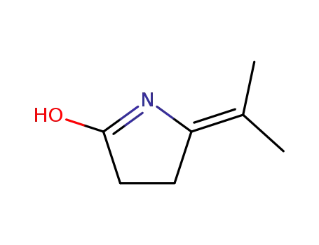 Molecular Structure of 81659-63-4 (2-Pyrrolidinone,5-(1-methylethylidene)-(9CI))