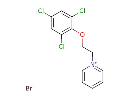 1-[2-(2,4,6-trichloro-phenoxy)-ethyl]-pyridinium; bromide