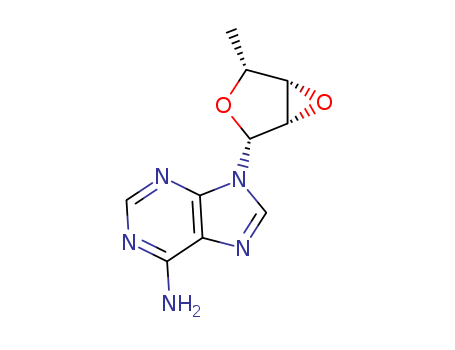 Adenine,9-(2,3-anhydro-5-deoxy-b-D-lyxofuranosyl)- (7CI,8CI) cas  4152-65-2