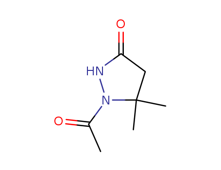3-PYRAZOLIDINONE,1-ACETYL-5,5-DIMETHYL-