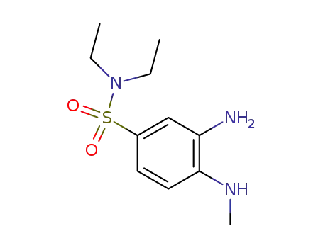 3-amino-N,N-diethyl-4-(methylamino)benzenesulfonamide