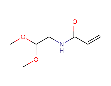 Molecular Structure of 49707-23-5 (N-acrylamidoacetaldehyde dimethyl acetal)