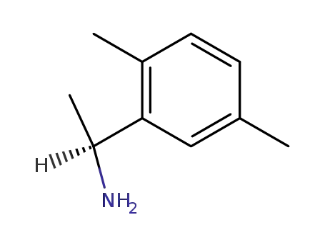 Molecular Structure of 4187-33-1 (Benzylamine,a,2,5-trimethyl-, (-)-)