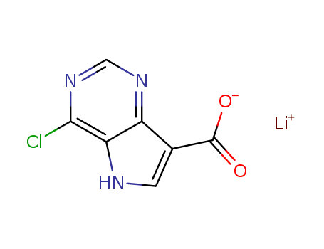 4-Chloro-5H-pyrrolo[3,2-d]pyrimidine-7-carboxylic acid