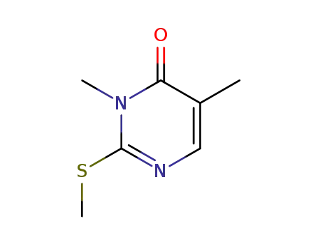 1,6-dihydro-1,5-dimethyl-2-(methylthio)-6-oxopyrimidine