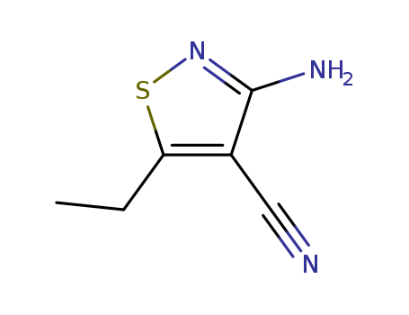 4-ISOTHIAZOLECARBONITRILE,3-AMINO-5-ETHYL-CAS