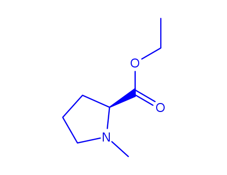 Molecular Structure of 936-14-1 (L-Proline, 1-methyl-, ethyl ester (8CI,9CI))