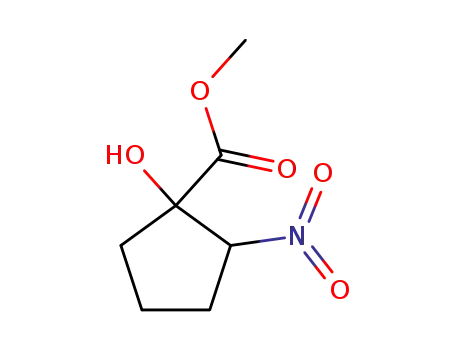 시클로펜탄카르복실산, 1-히드록시-2-니트로-, 메틸 에스테르(7CI,8CI)