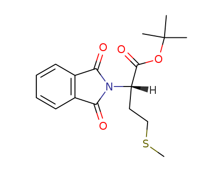 2H-Isoindole-2-aceticacid, 1,3-dihydro-a-[2-(methylthio)ethyl]-1,3-dioxo-, 1,1-dimethylethyl ester, (S)- (9CI)