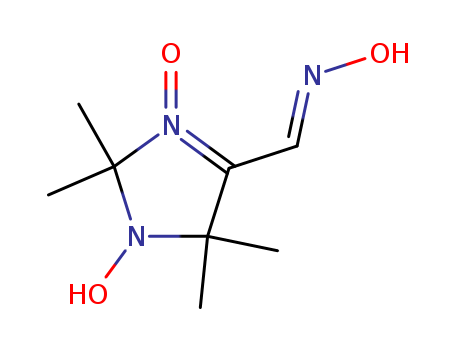 1H-Imidazole-4-carboxaldehyde,2,5-dihydro-1-hydroxy-2,2,5,5-tetramethyl-, oxime, 3-oxide
