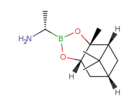 Molecular Structure of 497165-15-8 ((R)-BoroAla-(+)-Pinanediol)