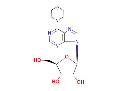 9H-Purine,6-(1-piperidinyl)-9-b-D-ribofuranosyl- cas  41552-92-5