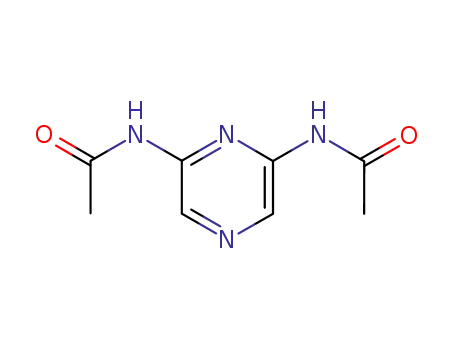 Molecular Structure of 41536-74-7 (N,N'-(Pyrazine-2,6-diyl)bisacetamide)
