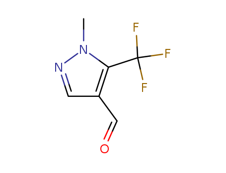 1H-Pyrazole-4-carboxaldehyde,1-methyl-5-(trifluoromethyl)-