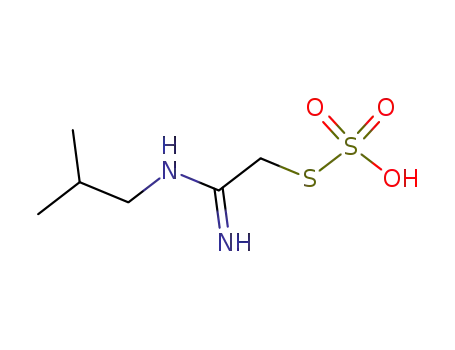 1-[(1-Amino-2-sulfosulfanylethylidene)amino]-2-methylpropane