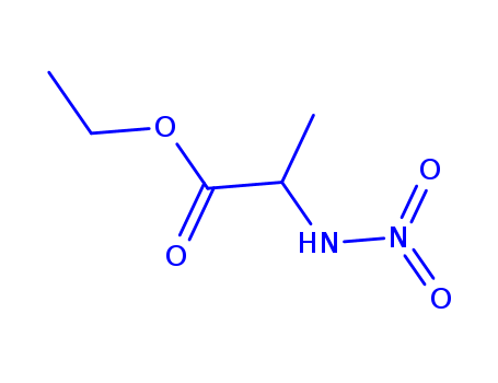 Alanine, N-nitro-, ethyl ester (9CI)