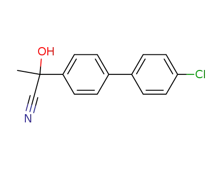 2-(4'-Chloro-biphenyl-4-yl)-2-hydroxy-propionitrile