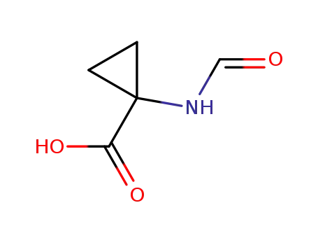 시클로프로판카르복실산, 1-(포르밀아미노)-(9CI)