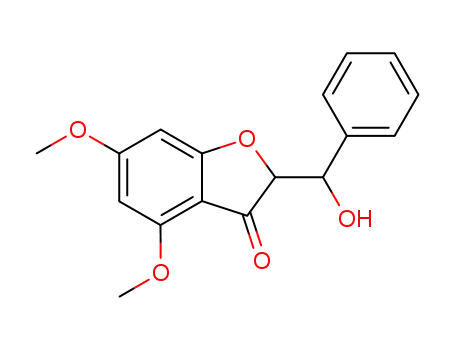 2-(Hydroxy-phenyl-methyl)-4,6-dimethoxy-benzofuran-3-one