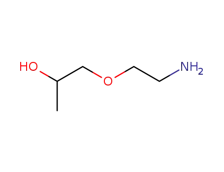 Molecular Structure of 55265-78-6 (1-(2-Amino-ethoxy)-propan-2-ol)