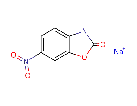 6-nitro-3<i>H</i>-benzooxazol-2-one; sodium salt