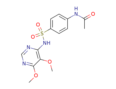 N-(4-(N-(5,6-dimethoxypyrimidin-4-yl)sulfamoyl)phenyl)acetamide