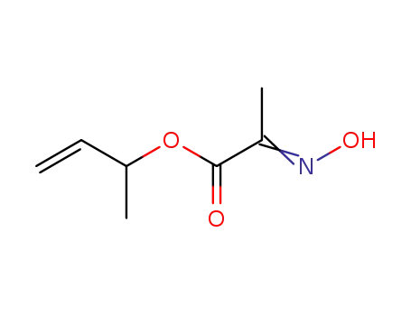 Propanoic acid, 2-(hydroxyimino)-, 1-methyl-2-propenyl ester (9CI)