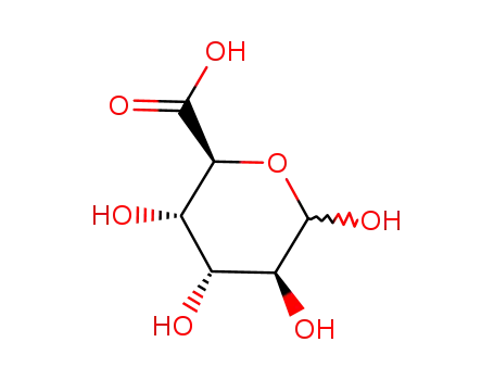 Molecular Structure of 643-33-4 (D-galacturonic acid)