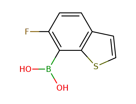 (6-fluorobenzothien-7-yl)boronic acid