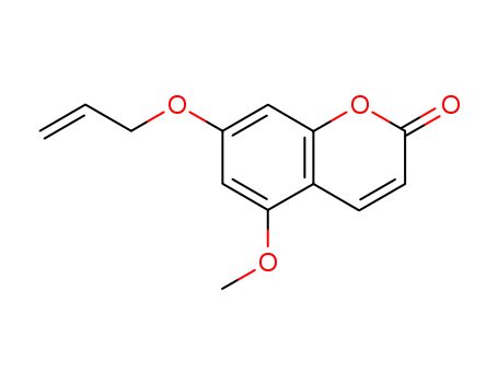 2H-1-Benzopyran-2-one,5-methoxy-7-(2-propen-1-yloxy)-