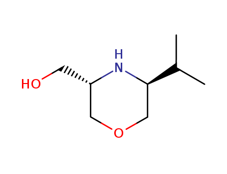 (3S,5S)-5-(1-methylethyl)-3-morpholinemethanol cas no. 500708-40-7 98%