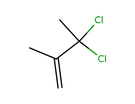 Molecular Structure of 42101-38-2 (3,3-dichloro-2-methylbut-1-ene)