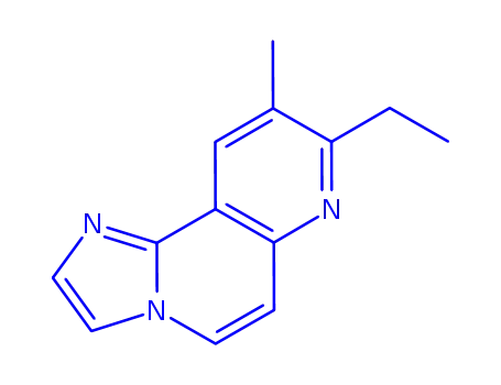 Imidazo[2,1-f][1,6]naphthyridine, 8-ethyl-9-methyl- (9CI)