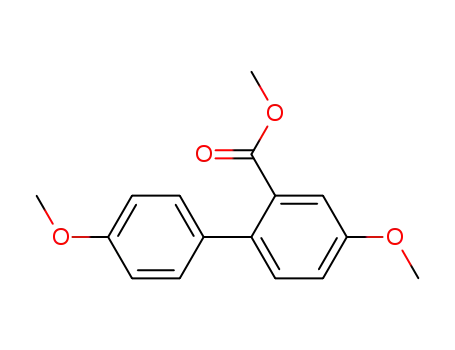 4,4'-dimethoxy-[1,1'-biphenyl]-2-carboxylic acid methyl ester