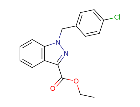 ETHYL 1-(P-CHLOROBENZYL)-INDAZOLYL-3-CARBOXYLATE