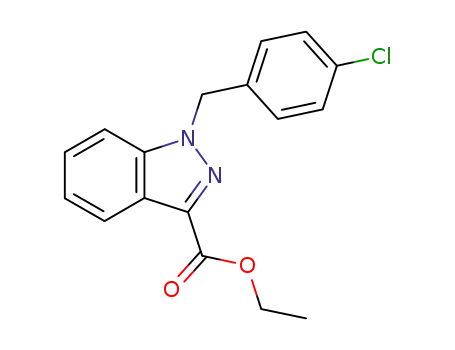 에틸 1-(P-클로로벤질)-인다졸릴-3-카르복실레이트