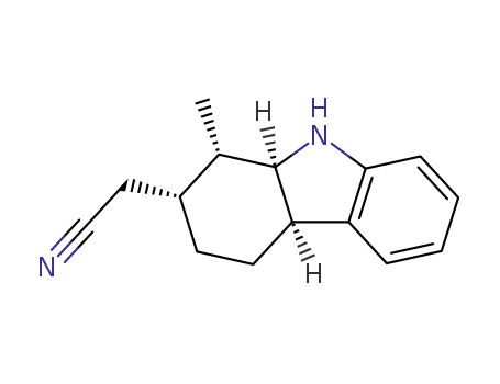 r-2-(cyanomethyl)-1,2,3,4,t-4a,t-9a-hexahydro-c-1-methylcarbazole