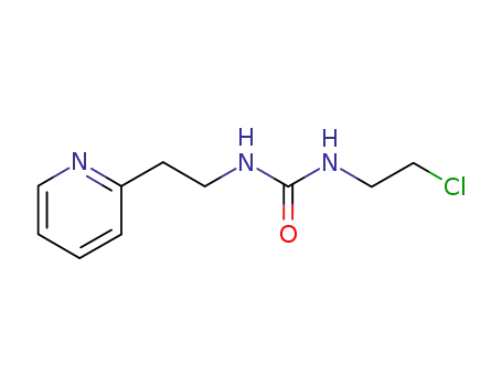 Molecular Structure of 42471-42-1 (N-(2-CHLOROETHYL)-N'-[2-(2-PYRIDINYL)ETHYL]UREA)