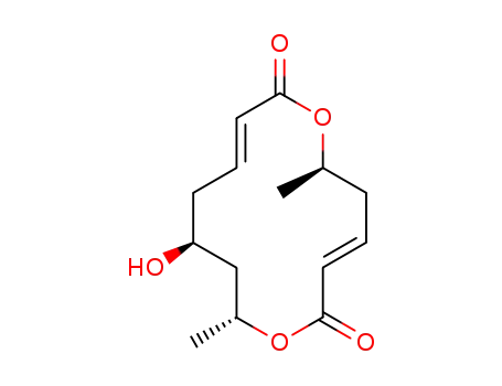 Molecular Structure of 50376-40-4 ((-)-Colletol)