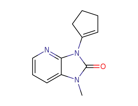 3-cyclopenten-1-yl-1,3-dihydro-1-methyl-2H-imidazo<4,5-b>pyridin-2-one