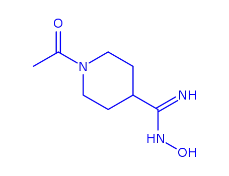 4-피페리딘카르복스이미드아미드, 1-아세틸-N-히드록시-