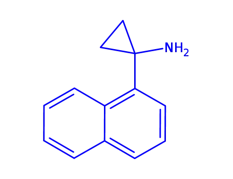 Molecular Structure of 503417-39-8 (1-(NAPHTHALEN-1-YL)CYCLOPROPANAMINE)