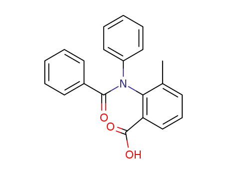 2-(N-ベンゾイルアニリノ)-3-メチル安息香酸