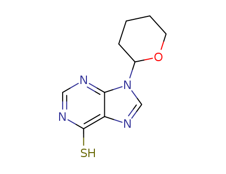 6H-Purine-6-thione,1,9-dihydro-9-(tetrahydro-2H-pyran-2-yl)-