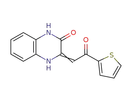3-(2-OXO-2-THIOPHEN-2-YL-ETHYLIDENE)-3,4-DIHYDRO-1H-QUINOXALIN-2-ONE