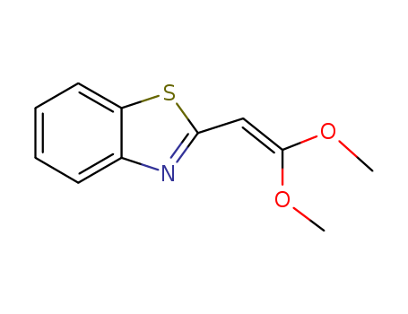 Benzothiazole,2-(2,2-dimethoxyethenyl)-