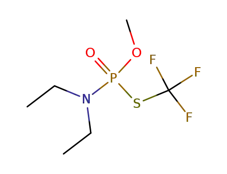 (Diethylamido)methyl-S-(trifluormethyl)thiophosphat